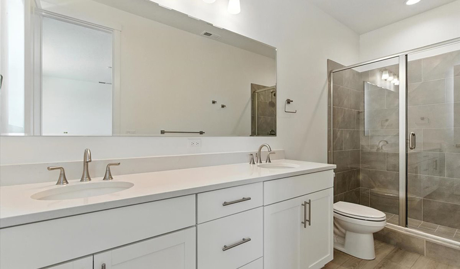 Bathroom of the Chicago floor plan