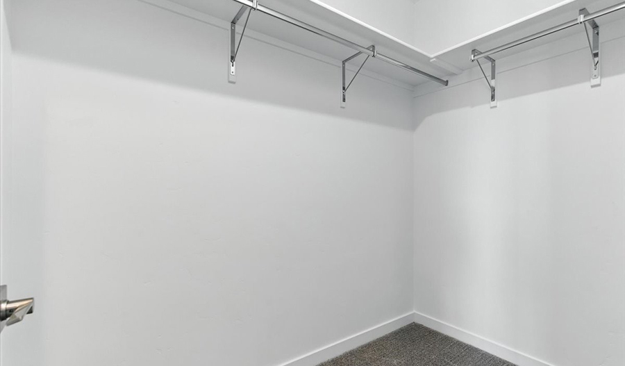 Closet of the Chicago floor plan
