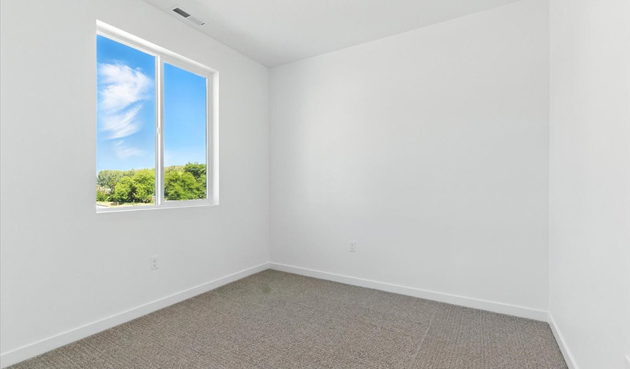 Bedroom of the Chicago floor plan