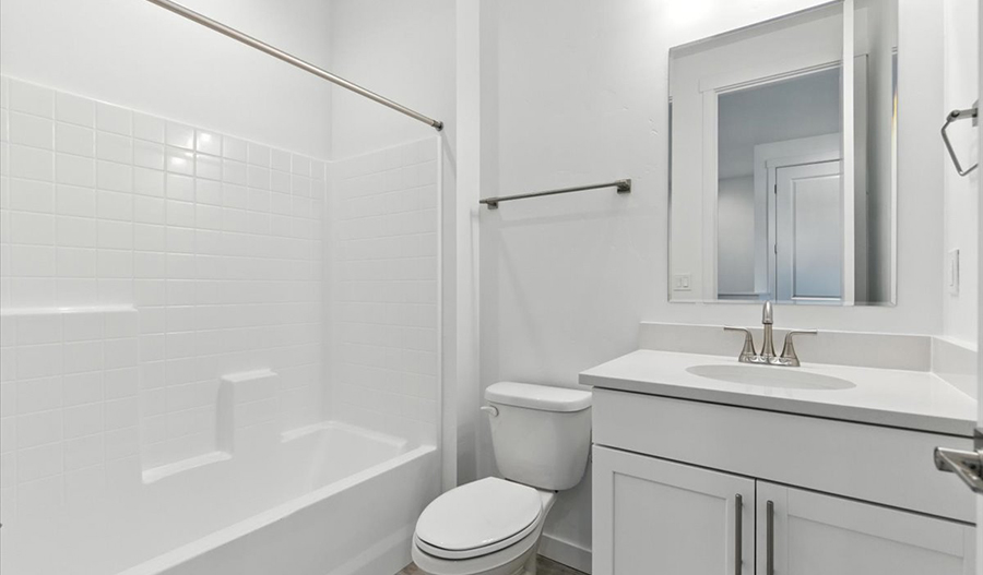 Bathroom of the Chicago floor plan