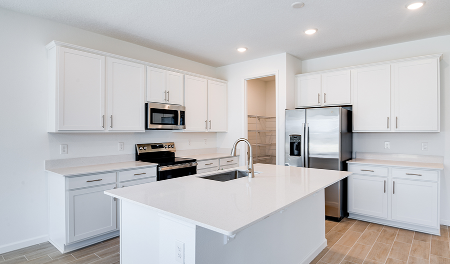 Kitchen of the Elderberry floor plan