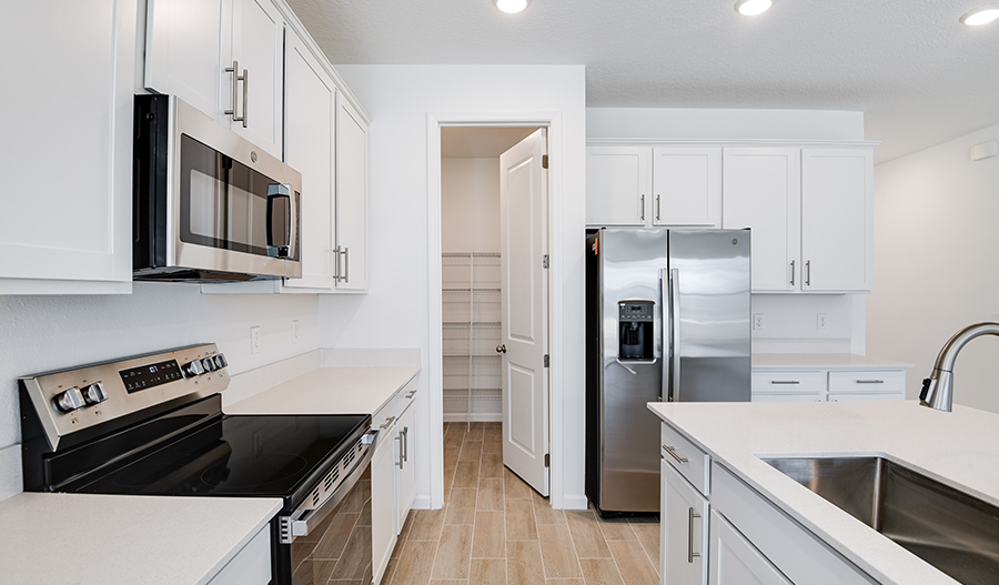 Kitchen of the Elderberry floor plan
