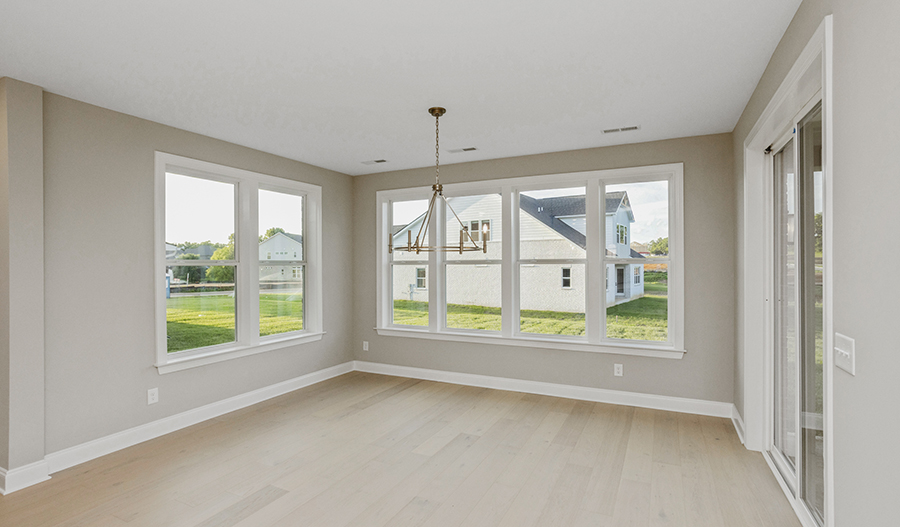 Sunroom of the Presley floor plan