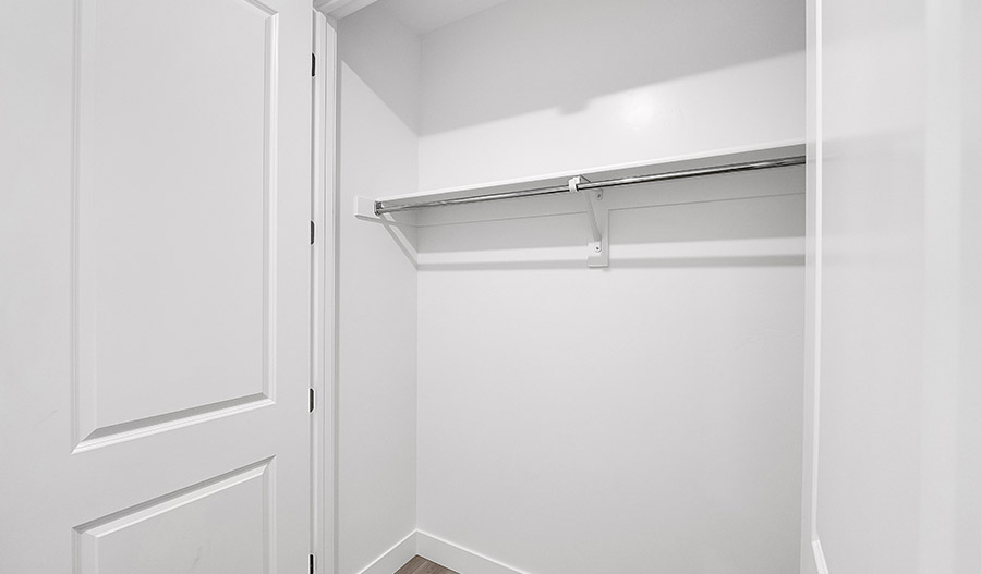 Closet of the Harris floor plan