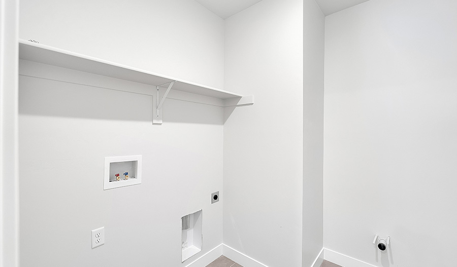Laundry Room of the Harris floor plan