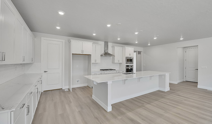 Kitchen of the Harris floor plan