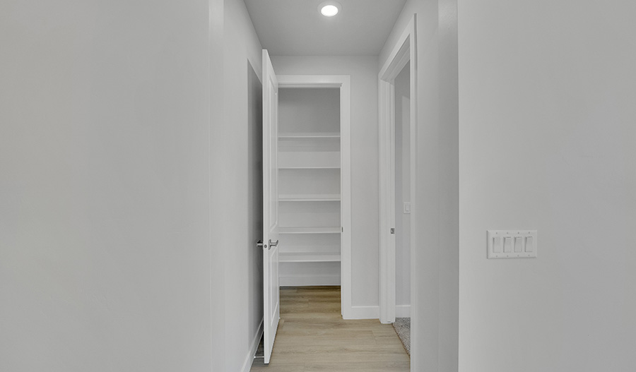 Closet of the Harris floor plan