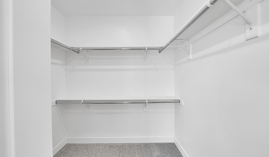 Closet of the Harris floor plan