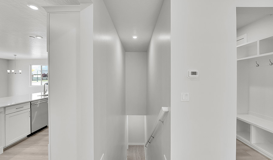 Hallway of the Harris floor plan