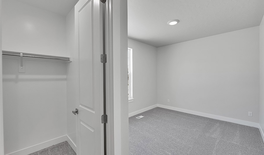 Closet of the Harris floor plan