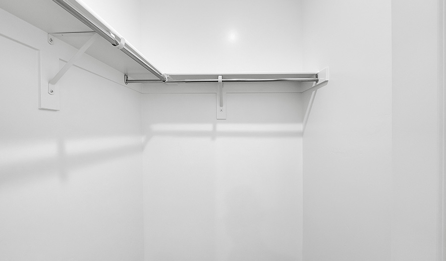 Closet of the Harris floor plan