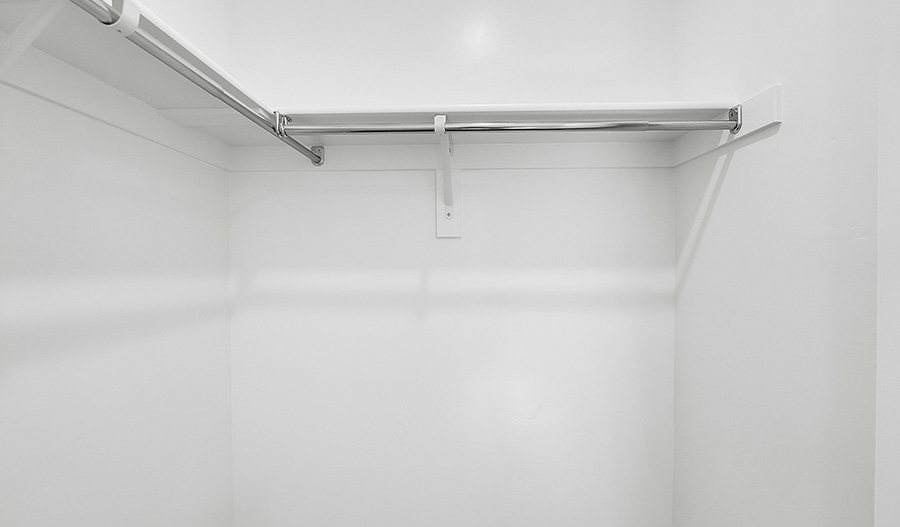 Closet of the Harris floor plan