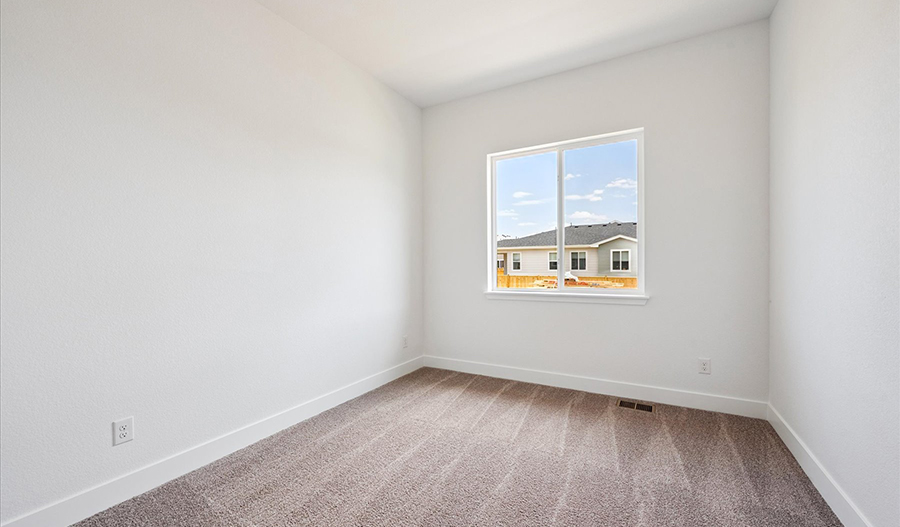 Bedroom of the Avalon floor plan
