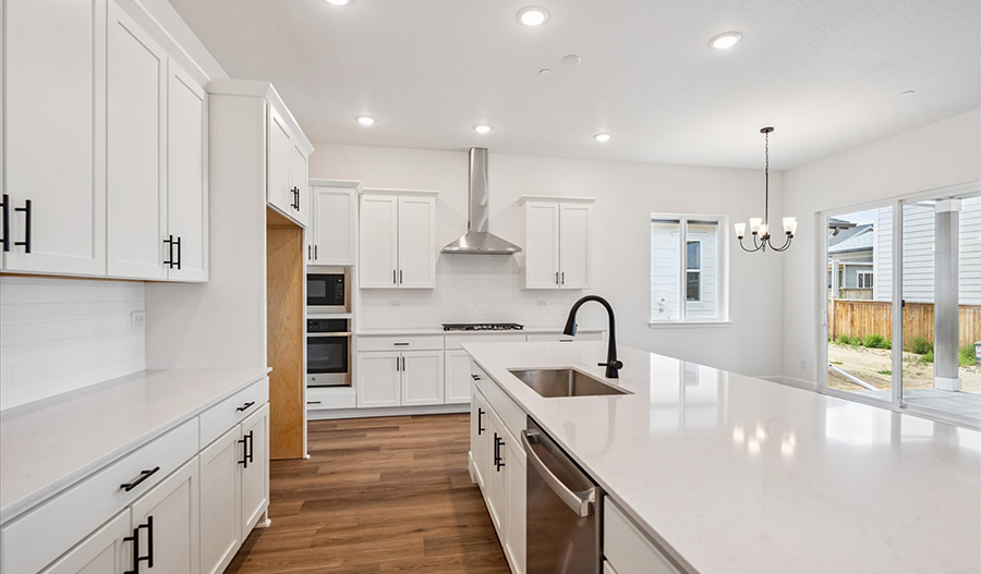 Kitchen of the Avalon floor plan