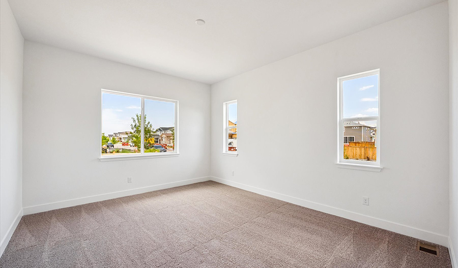 Bedroom of the Avalon floor plan