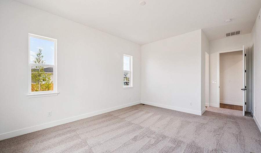 Bedroom of the Avalon floor plan