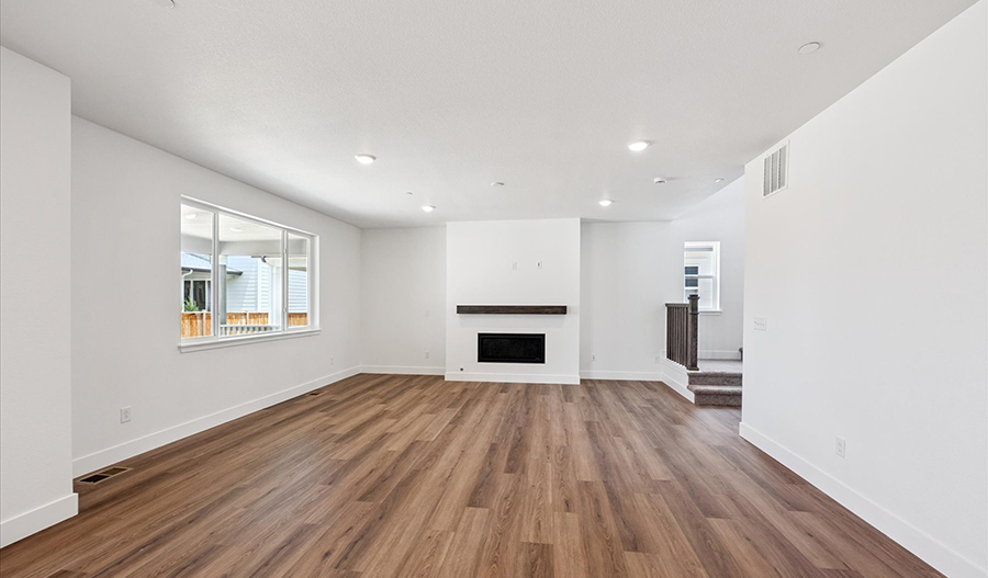 Great Room of the Yorktown floor plan