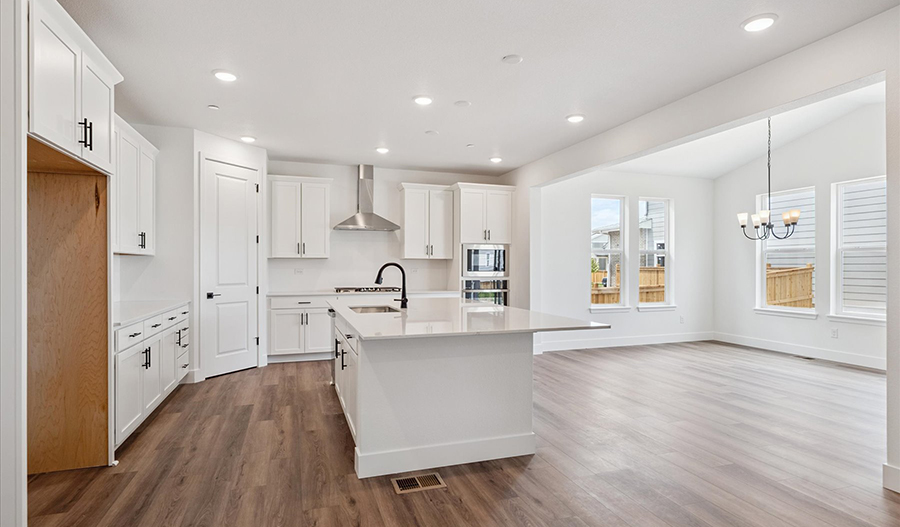 Kitchen of the Yorktown floor plan