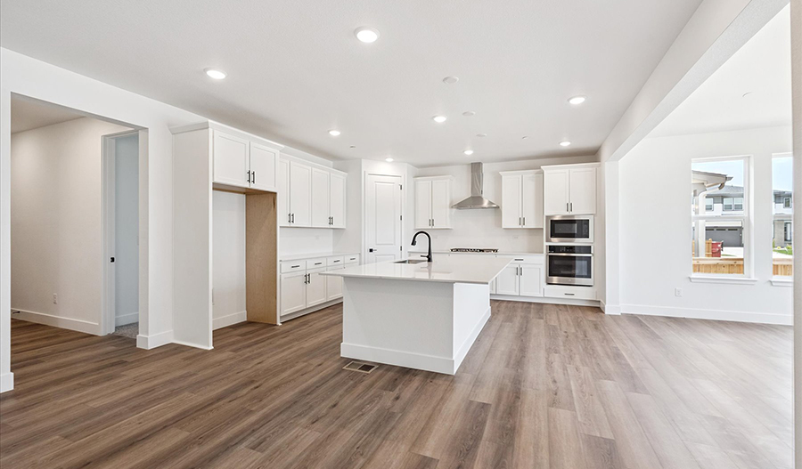 Kitchen of the Yorktown floor plan