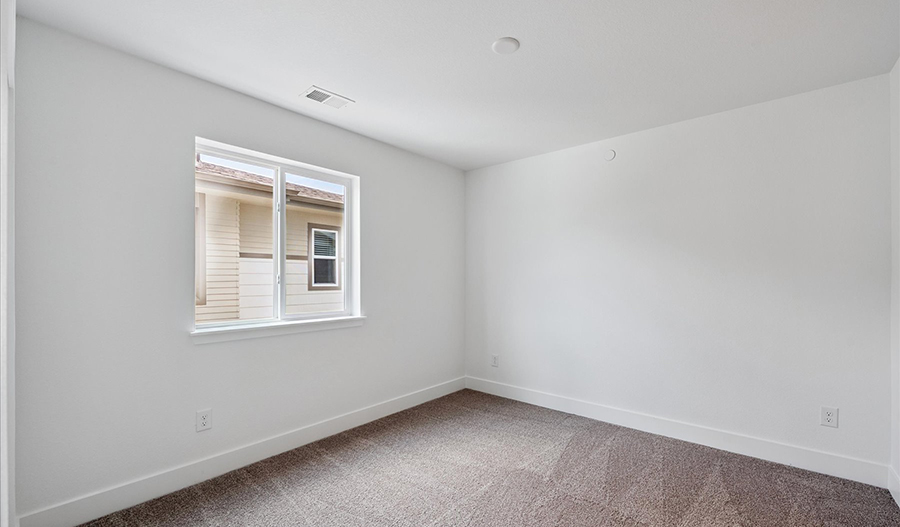 Bedroom of the Yorktown floor plan