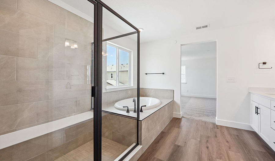 Bathroom of the Yorktown floor plan