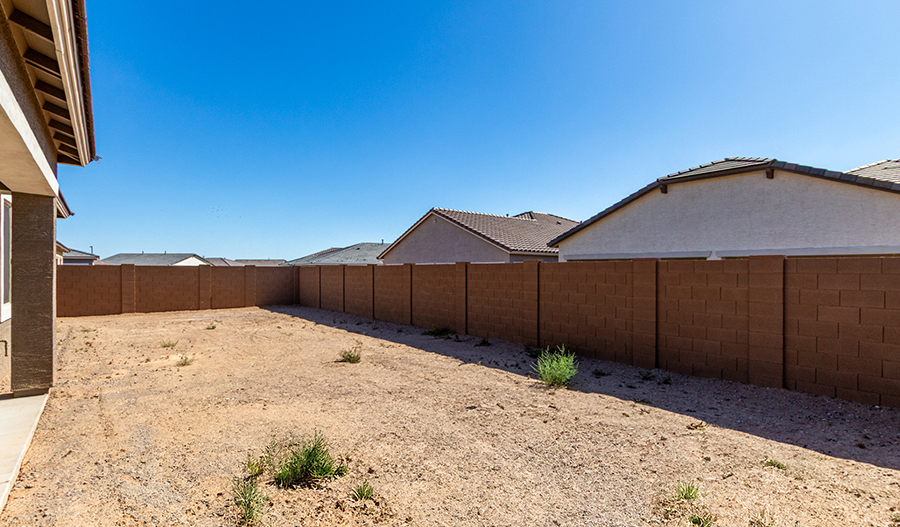 Rear Exterior of the Darius floor plan