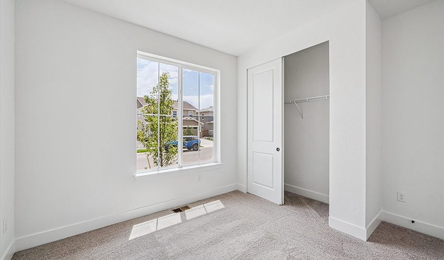 Bedroom of the Arlington floor plan