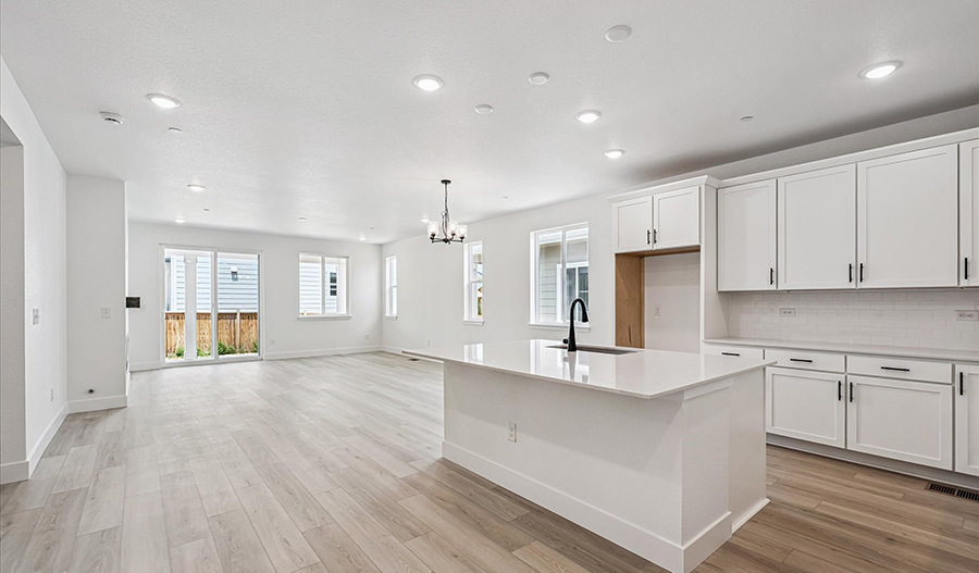 Kitchen of the Arlington floor plan