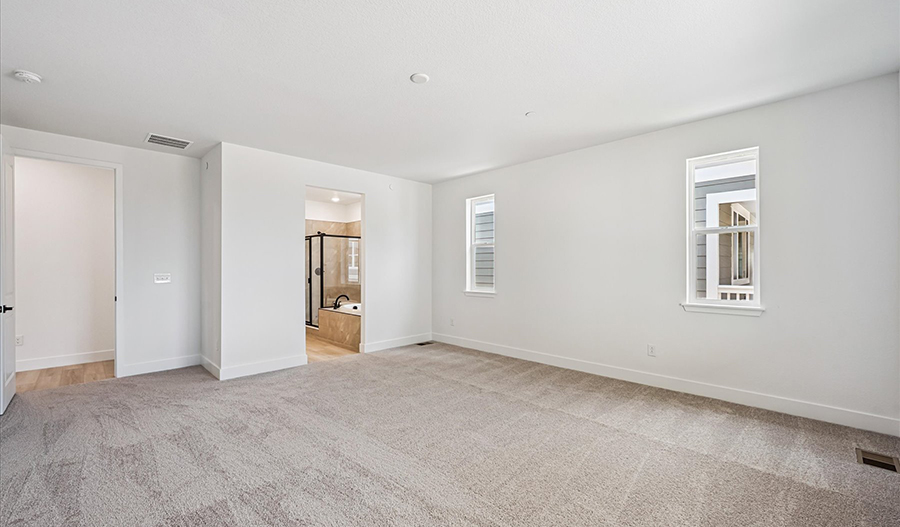 Bedroom of the Arlington floor plan