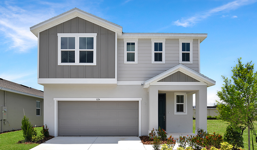 Exterior of the Laurel floor plan