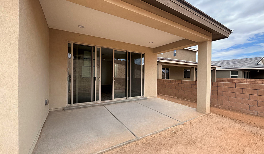 Rear Exterior of the Slate floor plan