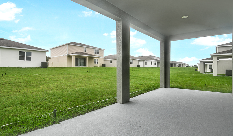 Rear Exterior of the Ammolite floor plan