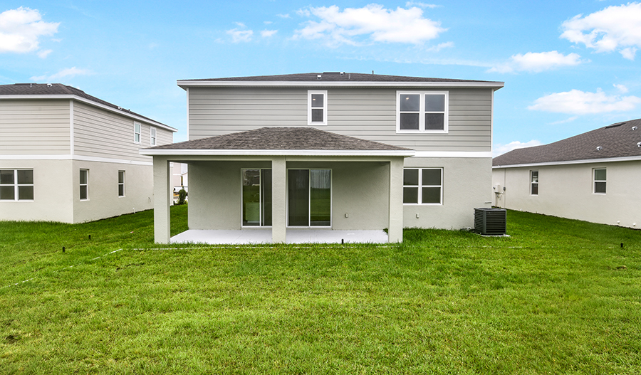 Rear Exterior of the Ammolite floor plan