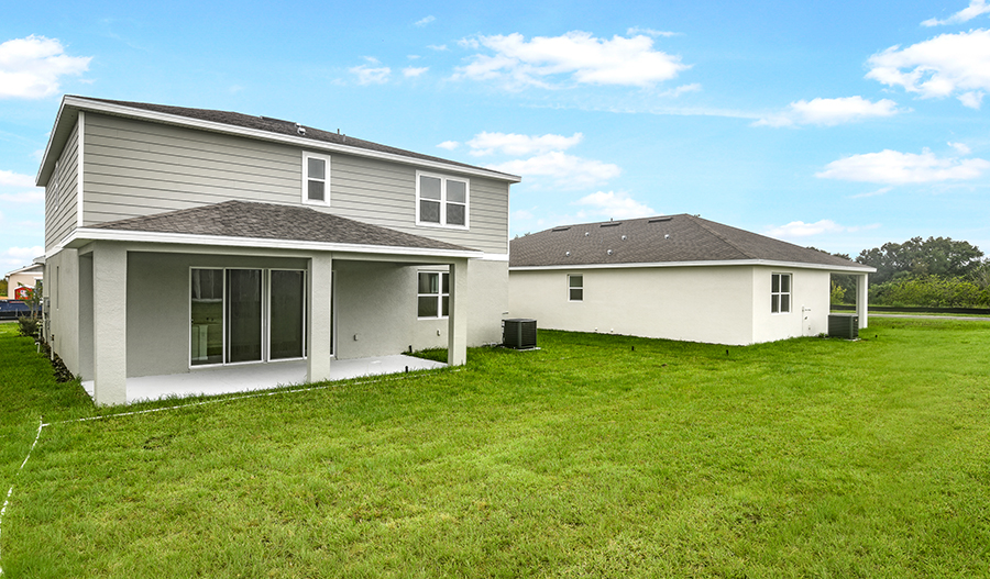 Rear Exterior of the Ammolite floor plan