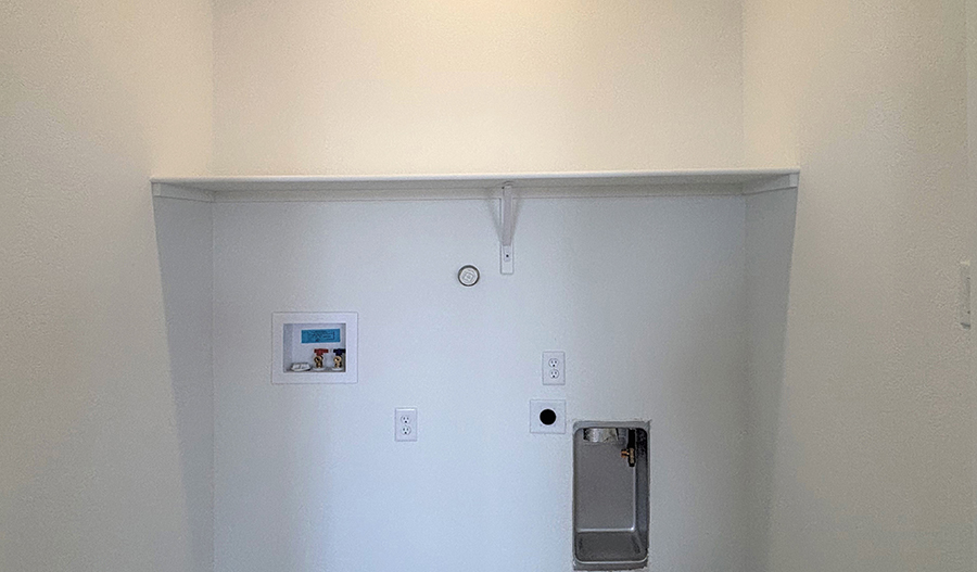 Laundry of the Juniper floor plan