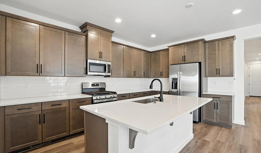 Kitchen of the Slate floor plan