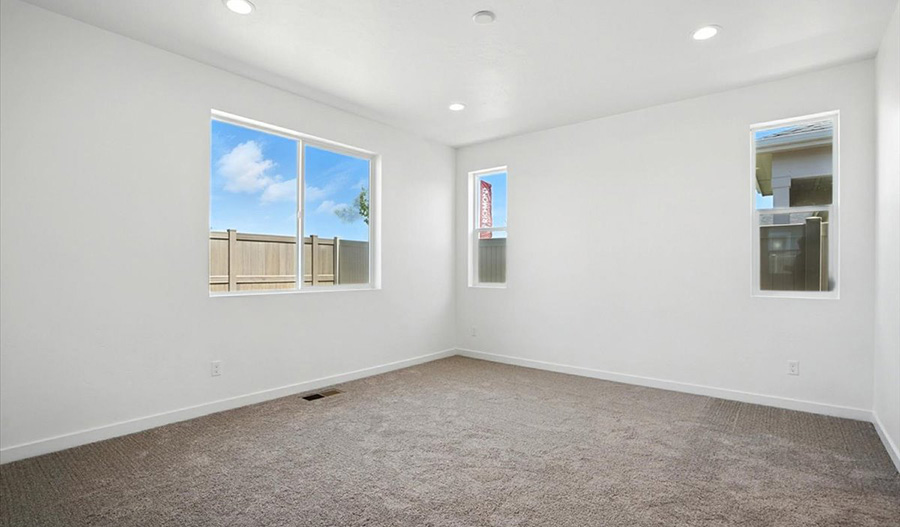 Bedroom of the Slate floor plan