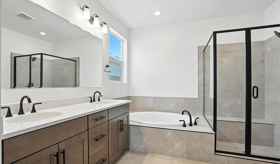 Bathroom of the Slate floor plan