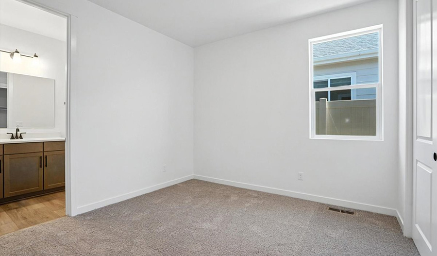Bedroom of the Slate floor plan