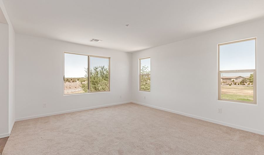 Bedroom of the Pearl floor plan