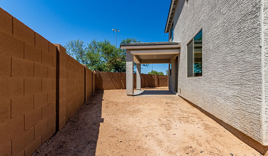 Rear Exterior of the Pearl floor plan