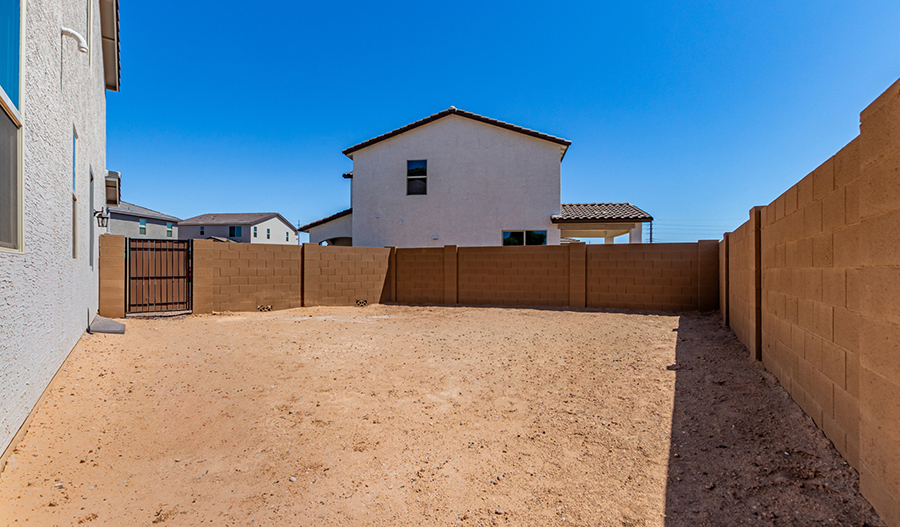 Rear Exterior of the Pearl floor plan