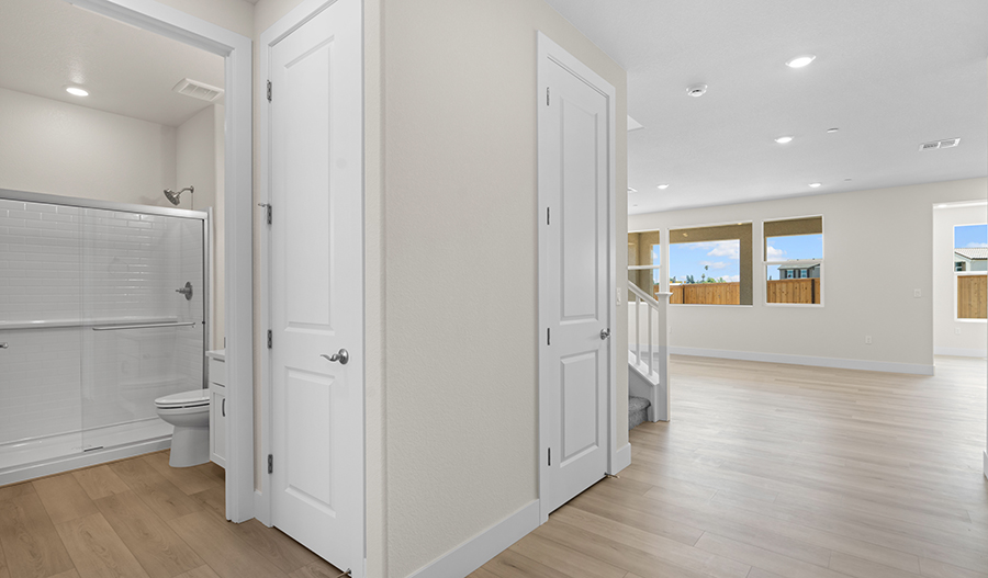 Entry of the Andrea floor plan