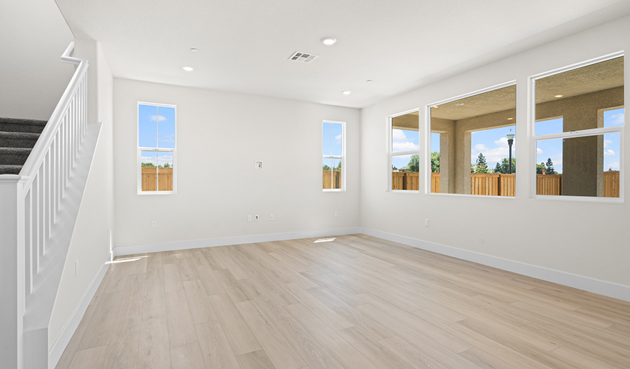 Great Room of the Andrea floor plan