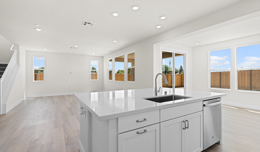 Kitchen of the Andrea floor plan