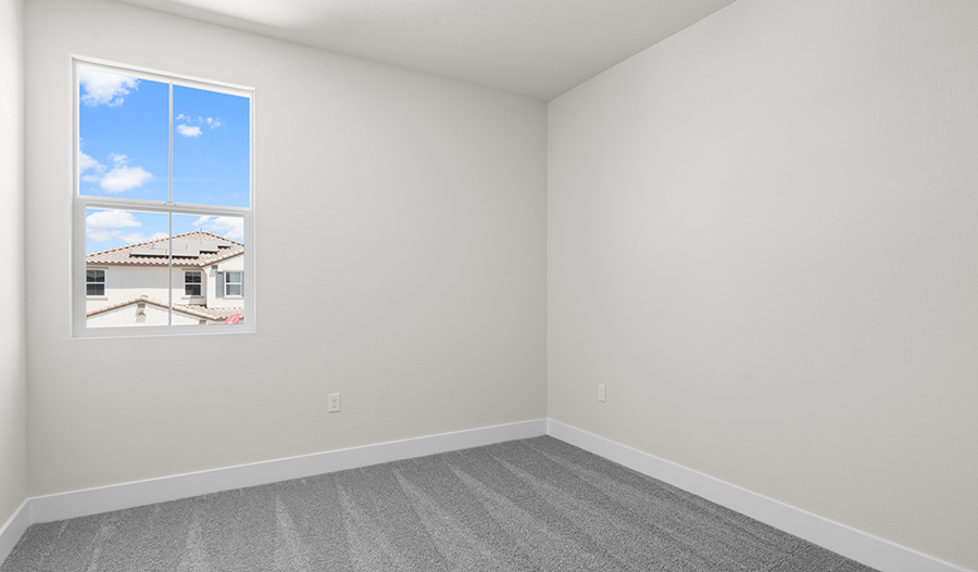 Bedroom of the Andrea floor plan