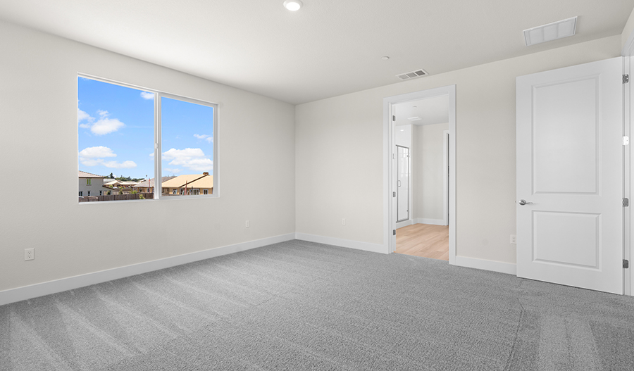 Bedroom of the Andrea floor plan