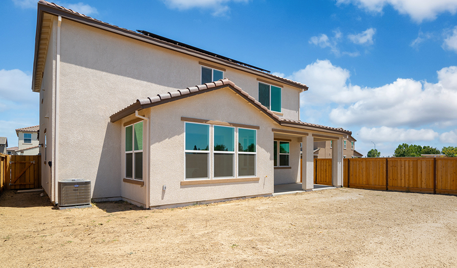 Rear Exterior of the Andrea floor plan