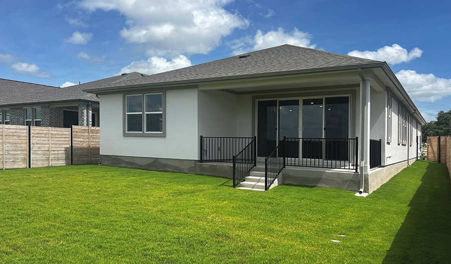Rear Exterior of the Larimar floor plan