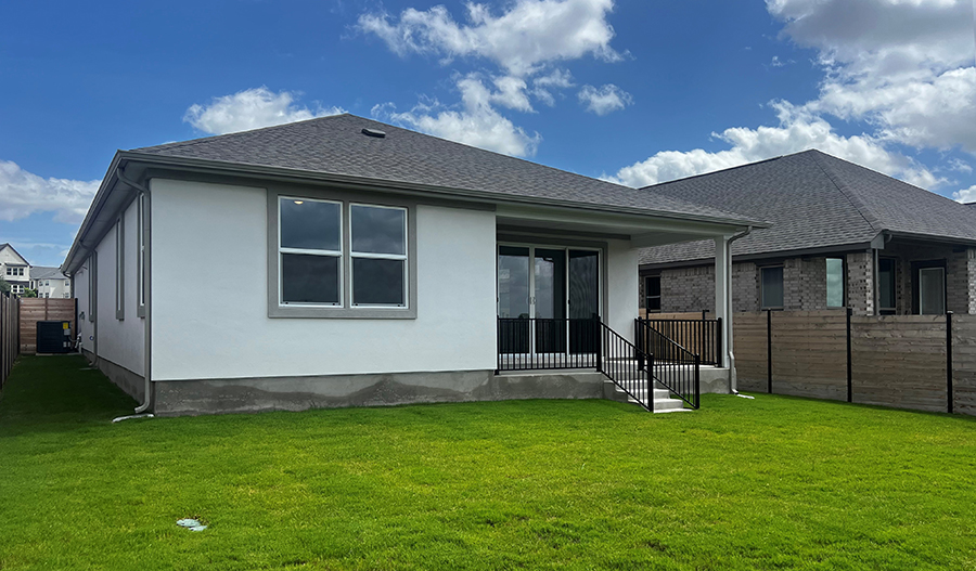 Rear Exterior of the Larimar floor plan
